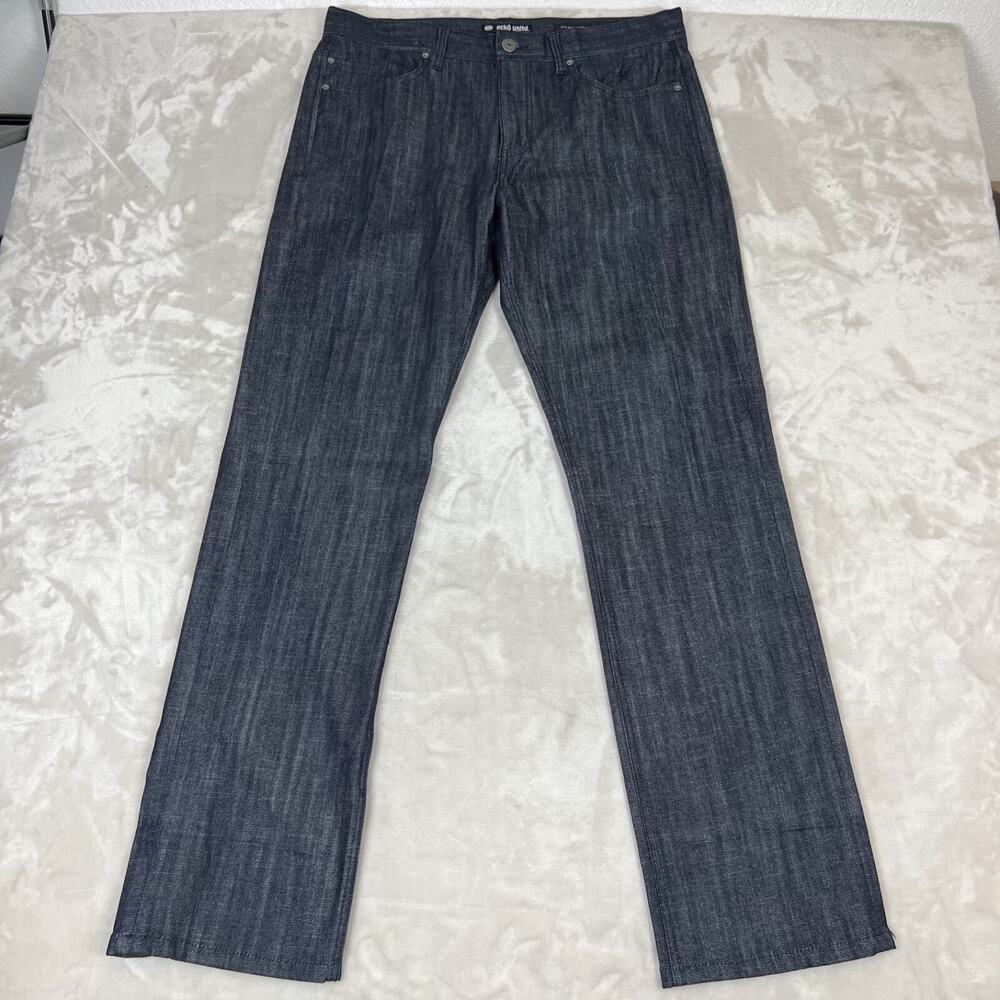 Ecko Unltd Jeans Mens 34x34 Blue Denim Relaxed Fit Loose Y2K Grunge Skater